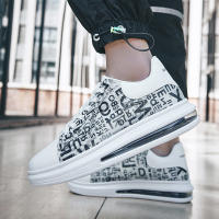 Zapatos blancos para hombre de primavera y verano, zapatos con colchón de aire que combinan con todo para estudiantes - details 1