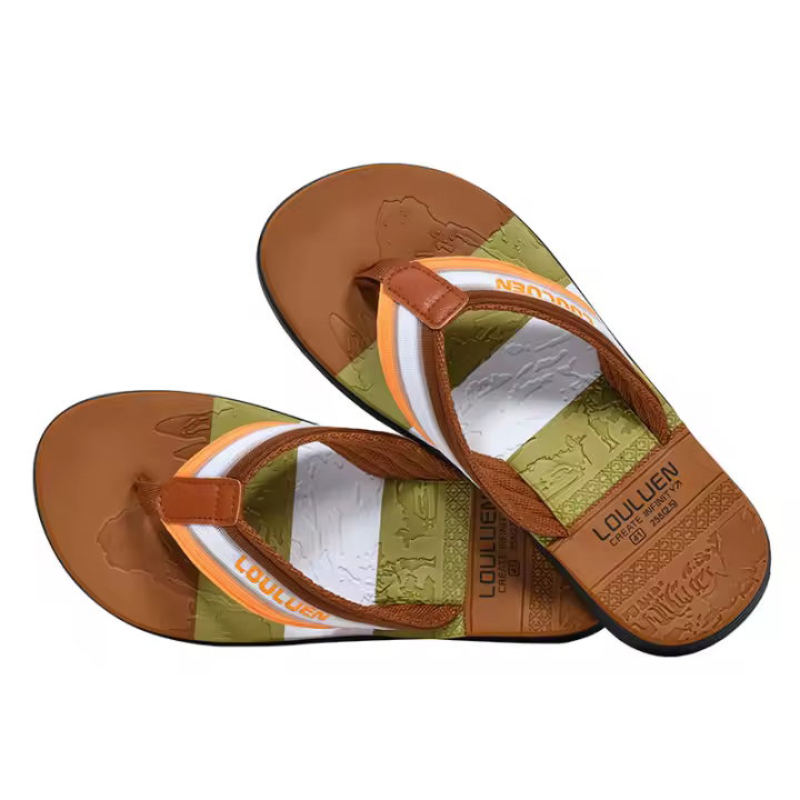 Nuevas Chanclas de Verano Zapatillas de Playa Antideslizantes para Hombres Suela Suave EVA - 1