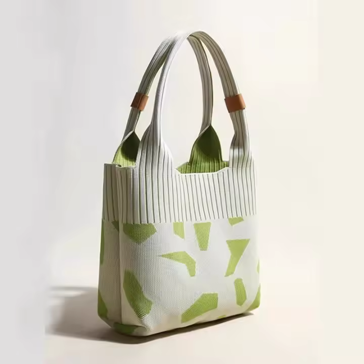 Ari fly nicho de punto bolso diseñador original bolso de hombro bolso de mano portátil nuevo bolso de cubo de las mujeres volando bolso tejido grueso - 1