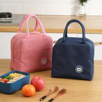 Bolsa de Almuerzo Aislada Paquete Bento de Aluminio Bolsa de Arroz con Isolación - details 5