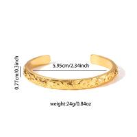 Aliviar sol luna pulsera retro personalidad pulsera de moda galvanoplastia acero titanio 18k premium sentido pulsera - details 1