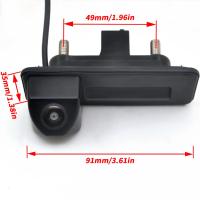Auto Wayfeng WF Cámara de Vehículo de Reserva AHD Fisheye 1080P Mango de Maletero para VW Skoda Octavia A5 A7 3 Superb Rapid 2 Roomster Audi A1 A3 A4 Cableado o Inalámbrico - details 6
