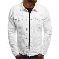 Chaquetas vaqueras con cuello vuelto para hombre, abrigos informales de otoño - details 4