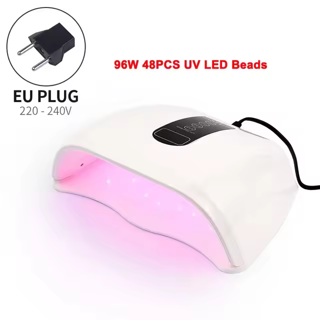 Secador de Uñas LED UV Inteligente Secado Rápido para Manicura y Pedicura - 1