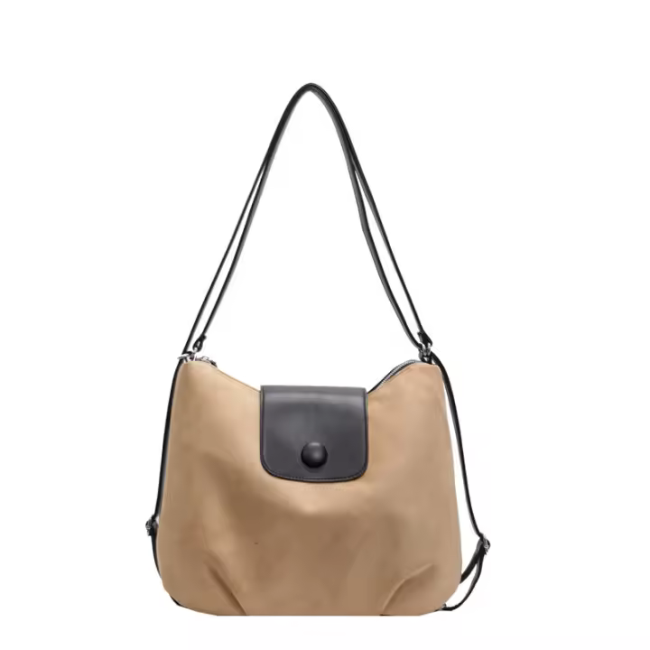 Bolso de mano de alta apariencia, mochila francesa multifuncional, versátil, de gran capacidad, informal, a la moda, novedad de 2024 - 1