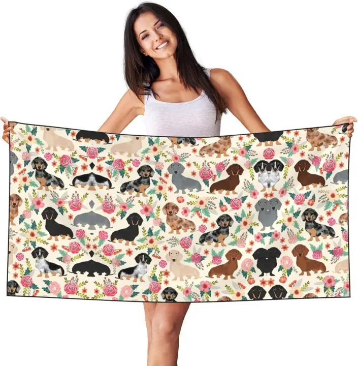 Camping para hombre y mujer con estampado RAL, toallas absorbentes para piscinas, baños, natación, yoga y spa. - 1