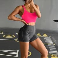 Sujetador deportivo transpirable para mujer, Tops deportivos a prueba de golpes, Top corto para gimnasio, sujetadores deportivos de realce, Top de entrenamiento para gimnasio, sujetador de Yoga sin costuras - details 18