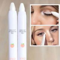 Lápiz de sombra de ojos con purpurina, resistente al agua y al sudor, buena textura, duradero, resaltador mate estroboscópico, 1 ud. - details 2