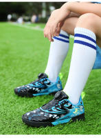 Zapatos de fútbol de marca para niños, zapatillas de fútbol antideslizantes para entrenamiento de campo de césped, tenis de fútbol, zapatillas de fútbol a la moda para niños - details 13