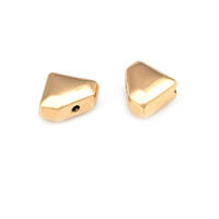 Espaciador de arco iris y Luna de latón, Color oro de 18K, paloma, estrella, nube, cilindro, pulsera ovalada, cuentas, fabricación de joyería, accesorios Diy - details 71