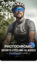 Scvcn gafas fotocromáticas de Color para ciclismo, lentes de sol UV400 para hombre y mujer, gafas de conducción para bicicleta de montaña y carretera, gafas deportivas de béisbol - details 0