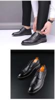 Zapatos formales de oficial, zapatos de cuero para hombre - Compras en línea - details 3