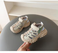Zapatos deportivos para niños primavera y verano nuevos niños y estudiantes sandalias de marco hueco niña bebé estilo extranjero fuera usando zapatos de papá - details 10