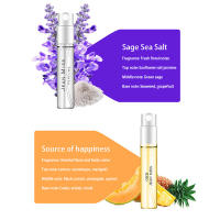 Conjunto de Perfume Dorado Portátil Fragancia Natural Duradera de 3ml Spray Corporal para Mujeres - details 12