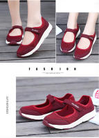 Zapatos informales de verano para mujer, zapatillas portátiles suaves, zapatos para caminar, suelas planas para mujer, zapatos blancos transpirables sin cordones - details 13