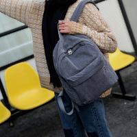 Mochila de pana de moda, mochila grande con capacidad para libros y correa ajustable para estudiantes - details 2