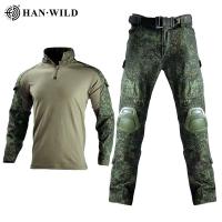 Traje de camuflaje de selva táctico unisex de punto de nuevo diseño - details 0