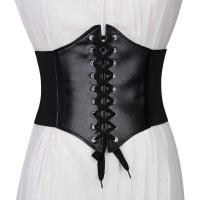 Corsé ancho Ultra Plus para mujer, faja de piel sintética, cinturón de cintura para niña, resistente, bajo el busto - details 4