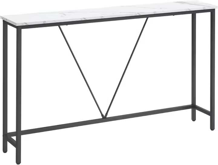 Mesa de Entrada de Acero Estable Estilo Industrial para Dormitorio, Sala - 1