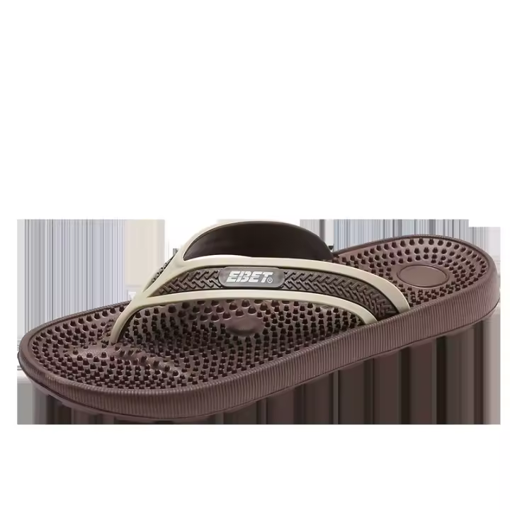 Masaje masculino inferior interior al aire libre ligero fresco zapatillas playa deportes verano secado rápido desodorante - 1