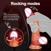 Dildo Grande Realista Controlado por APP Encalentado, Impulso, Juguete Sexual para Mujeres - details 1