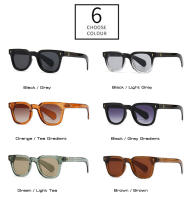 Gafas de sol para hombre Gafas de sol cuadradas retro con remaches para hombre - details 4