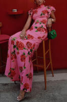 Vestido Oriental Sin Mangas para Mujer 2025 Qipao Moderno Estampado Elegante y Casual con Inspiración China Estilo Fusión Oriental/Occidental - details 11
