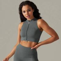Chaleco Deportivo sin Mangas Chaleco de Yoga Elástico para Mujeres Chaleco de Entrenamiento sin Mangas Chaleco de Correr - details 39