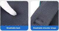 Mochila impermeable de senderismo para hombres y mujeres, mochila multifuncional para viajes de aventura al aire libre, 50 litros - details 10