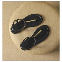 Pinch sandalias mujer verano desgaste 2025 nueva falda de fondo plano con punta de hadas viento playa - details 14