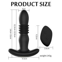 Vibrador Anal Inalámbrico Masajeador Prostatal para Hombres Juguete SM de Estimulación para Retraso de Ejaculación Silicona Salud y Juguetes Sensuales - details 15
