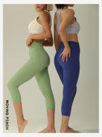 Pantalones Capri de melocotón móvil, pantalón de Yoga de cintura alta, suave, Fitness, recortado con bolsillo, ACT - details 3