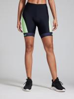 Pantalones cortos de ciclismo con costuras de dos tonos, alta elasticidad y transpirabilidad, pantalones cortos deportivos al aire libre, ropa deportiva para mujeres - details 6