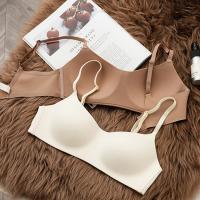 Sujetador sin costuras para mujer, Bralette, sujetadores de pecho pequeño inalámbrico, sujetador acolchado sólido, Top de tubo, ropa interior íntima de realce para adolescente - details 8