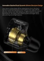 KZ Castor-auriculares internos HiFi 2, cascos dinámicos de gama alta, sintonizables, armadura equilibrada, Monitor IEM, deportivos, audiófilos - details 7