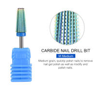 Broca de Uñas KADS con Carburo Trapered Herramienta de Remoción de Esmalte de Gel Acylico para Manicura Cortadora de Miling 3/32" - details 5