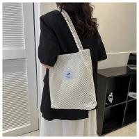 Bolsa de hombro de arte para mujeres _ bolsa de lona necube _ bolsa de pan casual - details 10