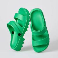Sandalias de plataforma de moda 2025 para mujer - 2 usos estilo europeo y americano, zapatos de suela gruesa tipo pantuflas - details 10