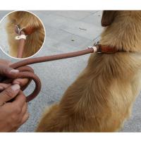 Correa para Perros de Cuero Hecha a Mano Antireyado, Longitud Aumentada, Fuerte - details 0