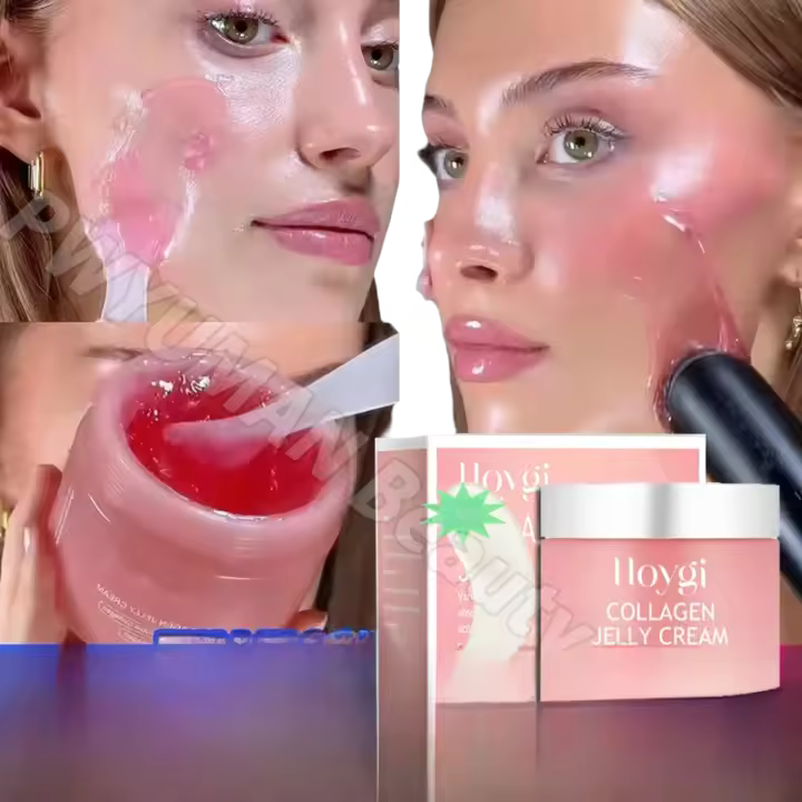Crema facial de gelatina de 100g, SPA suave de colágeno, hidratante nutritiva, reduce los poros, elimina los Comedones, esencia de gelatina, cuidado de la piel coreano - 1