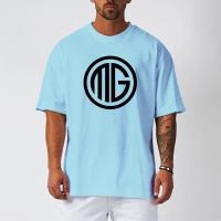 Camiseta de Músculo para Hombres Muscleguys Talla Grande con Hombros Caídos T-Shirt Deportivo de Malla Secado Rápido Fitness Gimnasio Top de Manga Corta Cuidado de la Prenda: Lavado en Máquina - details 4