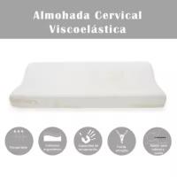 Almohada Cervical Viscoelástica 70cm X 33cm Reduce Dolores Cervicales Forma Ergonómica - details 1