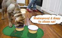 Alfombrilla impermeable para cuenco de comida para perros, silicona, antideslizante, alfombrilla para mascotas para perros y gatos - details 2