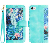 Funda tipo billetera de cuero premium para Motorola Moto G05 G14 G15 Power G24 G34 G54 G84 E15 G 5G Play KickStand Flowers Strap Card Slot Cover - details 12