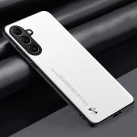 Funda de lujo de cuero PU para Samsung Galaxy M55 S Cubierta trasera de silicona protectora - details 9