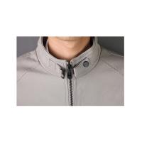 Chaqueta Ligera de Primavera para Hombres Ajuste Delgado, Corte Casual, Material de Poliéster, Cierre de Cremallera, Ideal para Trabajo y Uso al Aire Libre - details 9