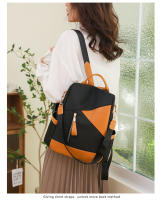 Mochila informal antirrobo para mujer, bolsa de hombro de tela impermeable, ligera, de viaje, oxford - details 17