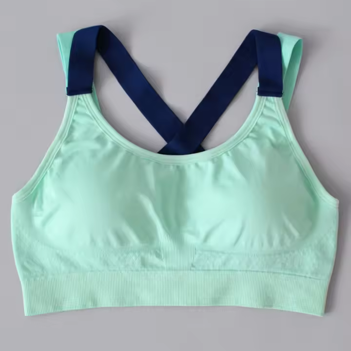 Sujetador de Yoga deportivo sin costuras para mujer, bralette de impacto activo para gimnasio, Top de Fitness, ropa interior femenina, Sujetador deportivo - 1