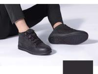 Botas de nieve negras de invierno para hombre para calidez, ocio al aire libre, zapatos modernos y de moda. - details 3