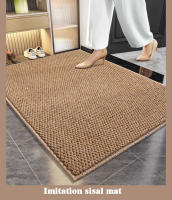 Alfombra de Lino de Imitación Ideal para Sofá de Estar, Dormitorio, Ventana de Baño, Cocina - details 0